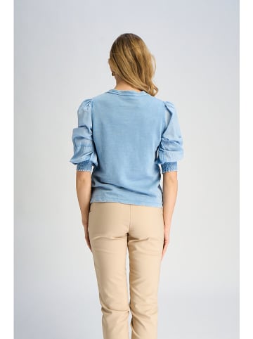Marks & Spencer Bluse in Hellblau