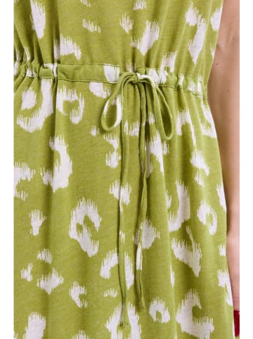 Marks & Spencer Sukienka w kolorze zielono-białym