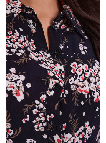 Marks & Spencer Sukienka koszulowa w kolorze czarno-różowo-białym