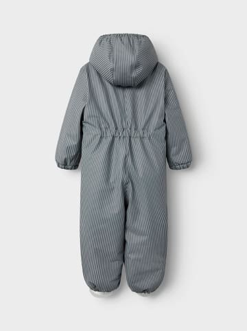 Lil Atelier Schneeanzug in Grau/ Anthrazit