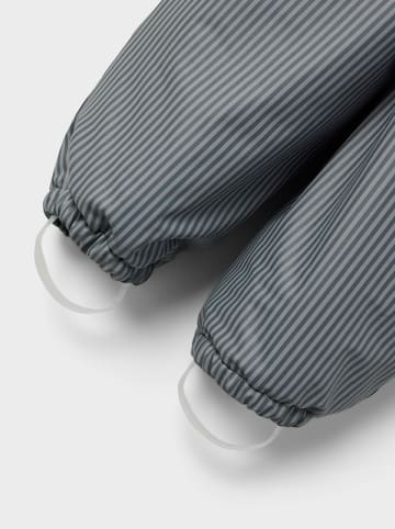 Lil Atelier Schneeanzug in Grau/ Anthrazit