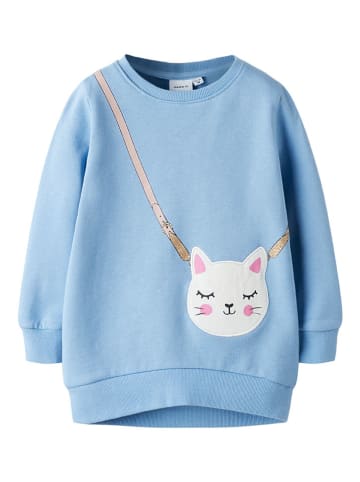 name it Sweatshirt lichtblauw
