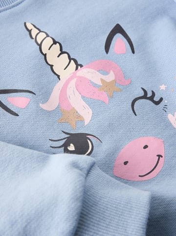 name it Sweatshirt lichtblauw