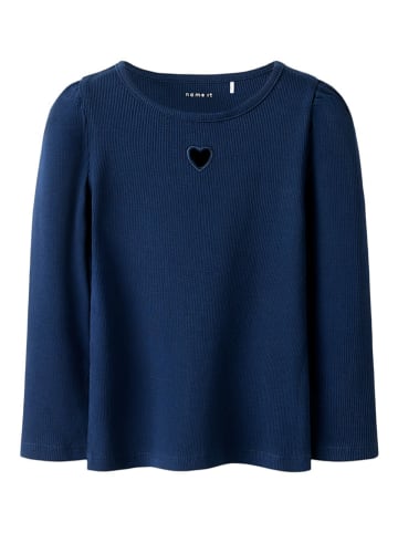 name it Longsleeve in Dunkelblau