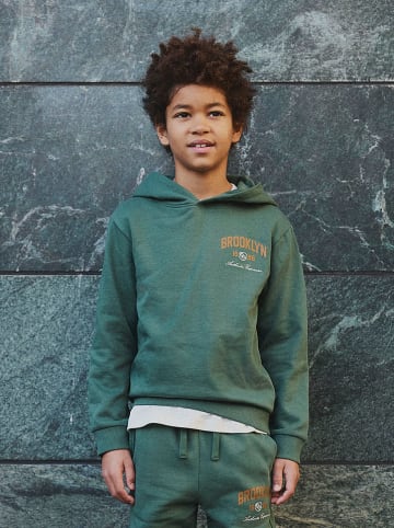 name it Hoodie "Newi" groen