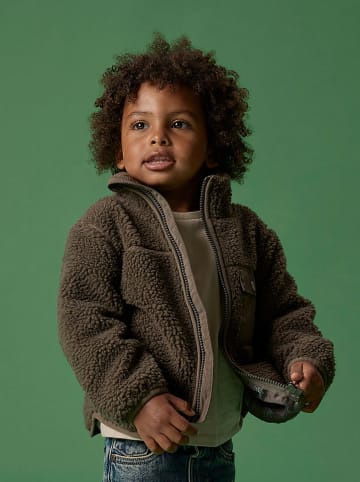 name it Fleecejacke "Mall" in Braun