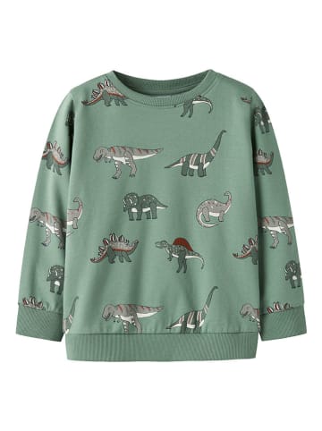 name it Sweatshirt "Nenean" groen
