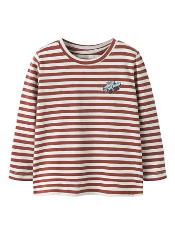 name it Longsleeve "Nitu" in Creme/ Hellbraun