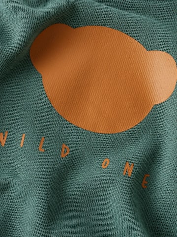 name it Sweatshirt "Pobear" groen