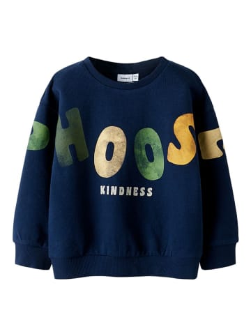 name it Bluza "Lyn" w kolorze granatowym