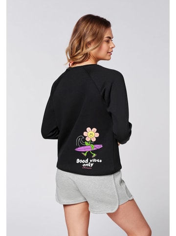Chiemsee Sweatshirt in Schwarz