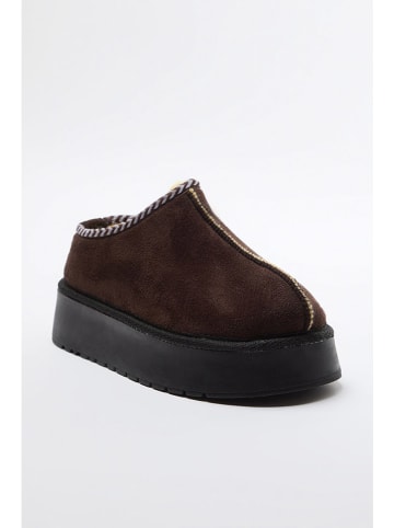 trendyol Enkelboots bruin