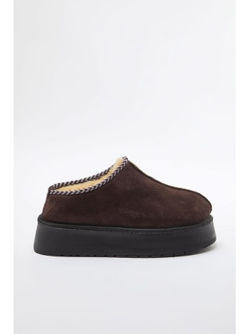 trendyol Enkelboots bruin