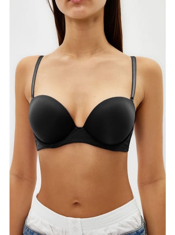 trendyol Biustonosz push-up w kolorze czarnym