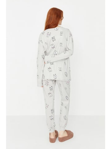 trendyol Pyjama in Grau