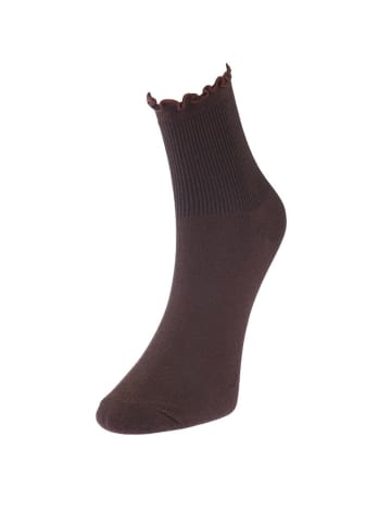 trendyol 3er-Set: Socken in Schwarz/ Braun/ Weiß