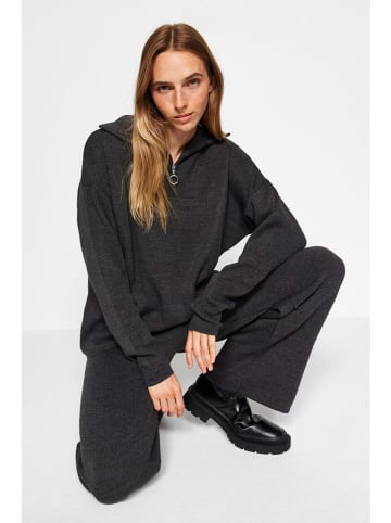 trendyol 2tlg. Outfit in Anthrazit