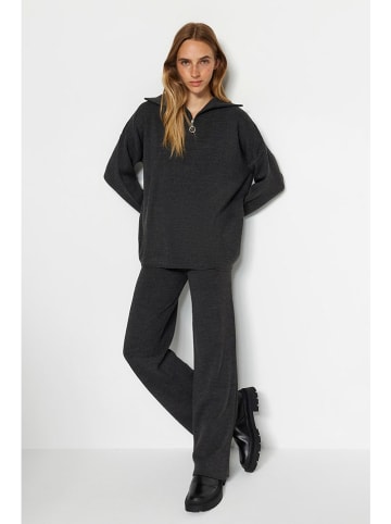 trendyol 2tlg. Outfit in Anthrazit