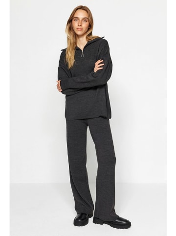trendyol 2tlg. Outfit in Anthrazit