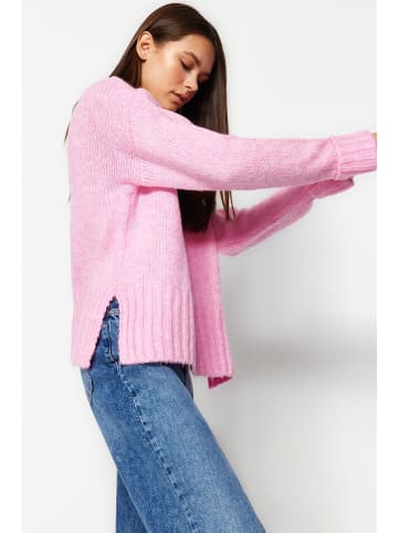 trendyol Sweter w kolorze jasnoróżowym