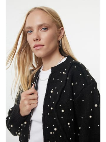 trendyol Cardigan in Schwarz