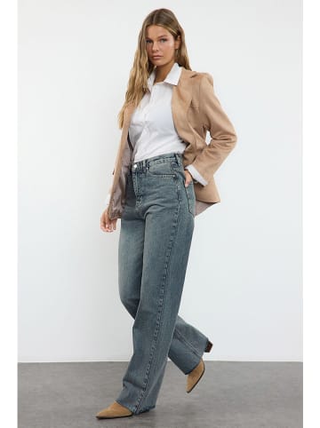 trendyol Spijkerbroek - comfort fit - blauw