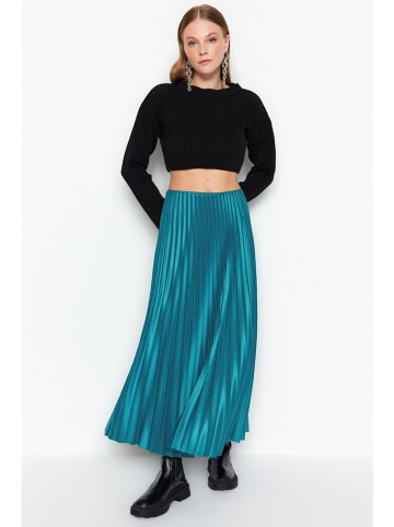 trendyol Plissérok blauw