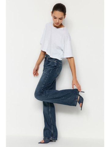 trendyol Spijkerbroek - comfort fit - blauw