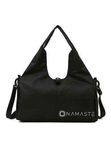 Onamaste Yogatas zwart - (L)20 x (B)12 x (H)3 cm