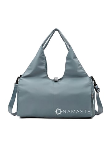 Onamaste Torba sportowa w kolorze błękitnym do jogi - 20 x 12 x 3 cm