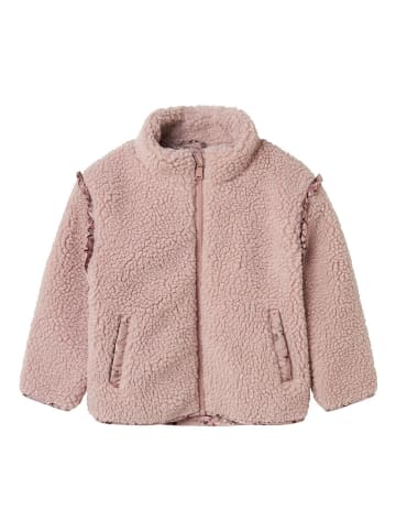 name it Fleece vest lichtroze