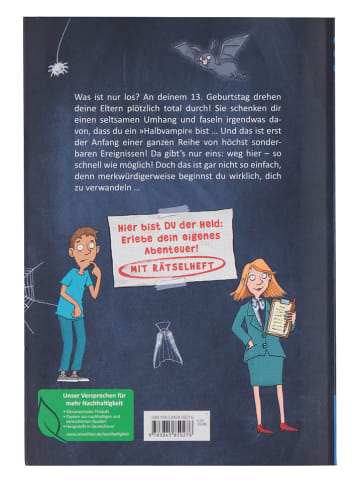 ars edition Escape-Rätselroman "Wie DU 13 wirst und überlebst"