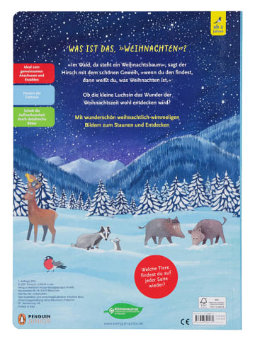 Penguin Junior Pappbilderbuch "Im Wald, da steht ein Weihnachtsbaum"