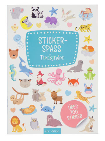 ars edition Stickerheft "Tierkinder"