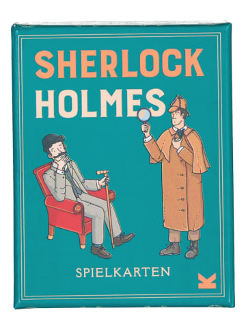 Laurence King Verlag Spielkarten "Sherlock Holmes" - ab 8 Jahren