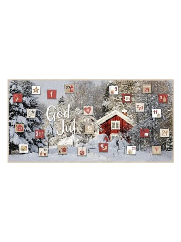 ars edition Wand-Adventskalender "God Jul"