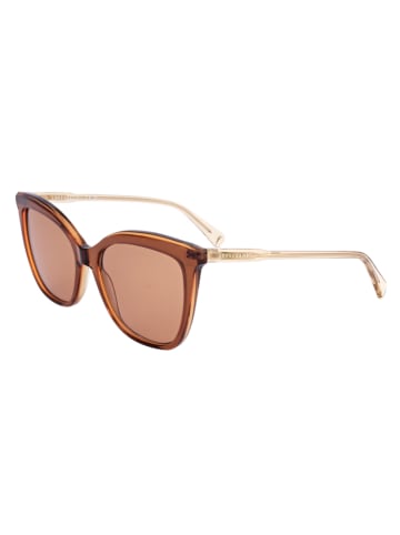 Longchamp Damskie okulary przeciwsłoneczne w kolorze jasnobrązowym