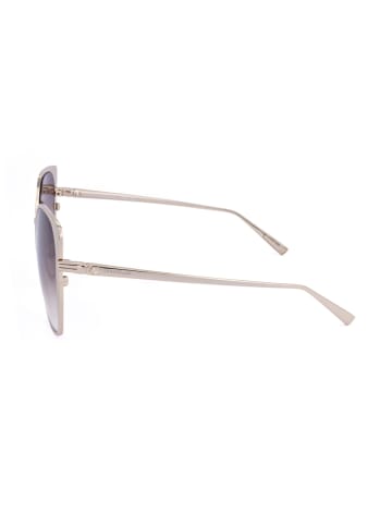 Longchamp Damskie okulary przeciwsłoneczne w kolorze złoto-brązowo-beżowym
