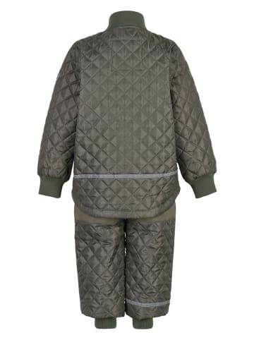 mikk-line 2-delige thermo-outfit kaki