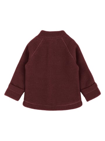 mikk-line Wollen jas bordeaux