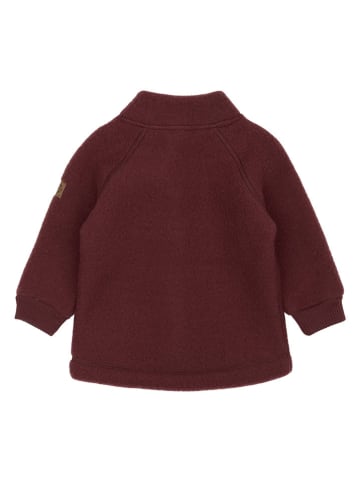 mikk-line Wollen jas bordeaux