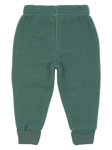 mikk-line Wollen broek groen