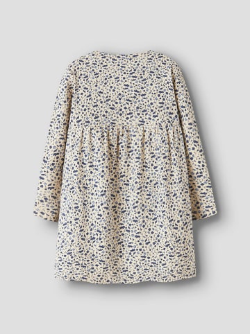 name it Jurk crème/donkerblauw