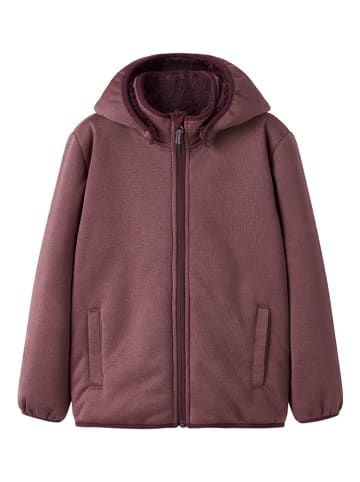 name it Fleece vest paars