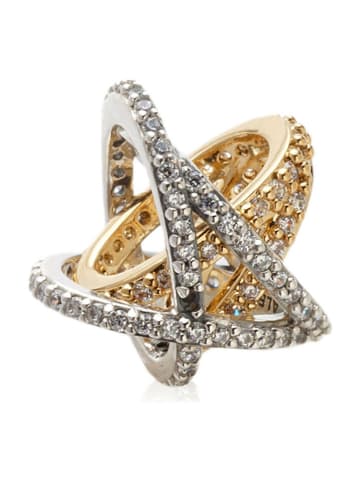 Pandora Vergold. Bead mit Edelsteinen