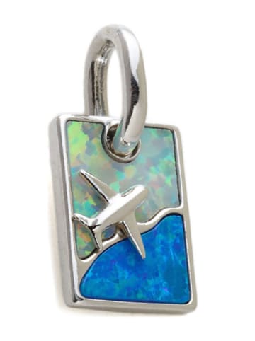 Pandora Silber-Anhänger mit Ziersteinen