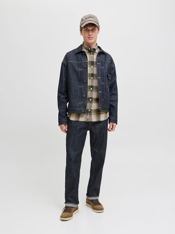 Jack & Jones Blouse donkergroen/beige