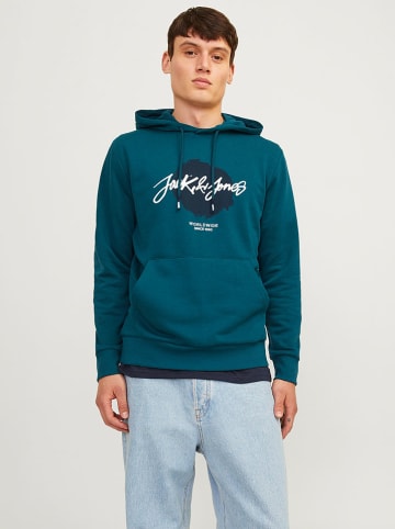Jack & Jones Hoodie "Whitley" petrol