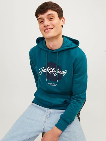 Jack & Jones Bluza "Whitley" w kolorze morskim