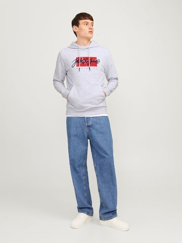 Jack & Jones Hoodie "Whitley" lichtgrijs